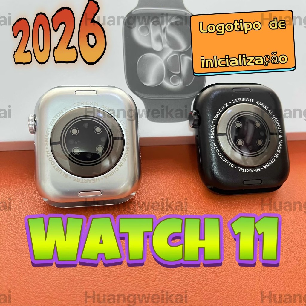 2026 MỚI 47MM Đồng hồ thông minh LOGO watch11 pro max sạc không dây bluetooth cuộc gọi thể thao đồng