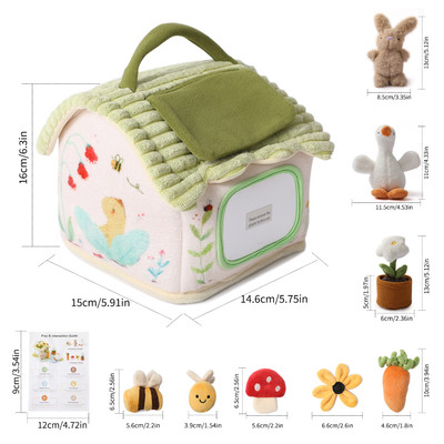Montessori Giáo Dục Sớm Đồ Chơi Nhận Thức Hộp Trẻ Em Cảm Giác Khám Phá Đồ Chơi Cho Bé Tay Phối Hợp Mắt Nắm Bắt Đồ Chơi Tập Luyện 6-18 tháng Quà Tặng Cho Bé Mới