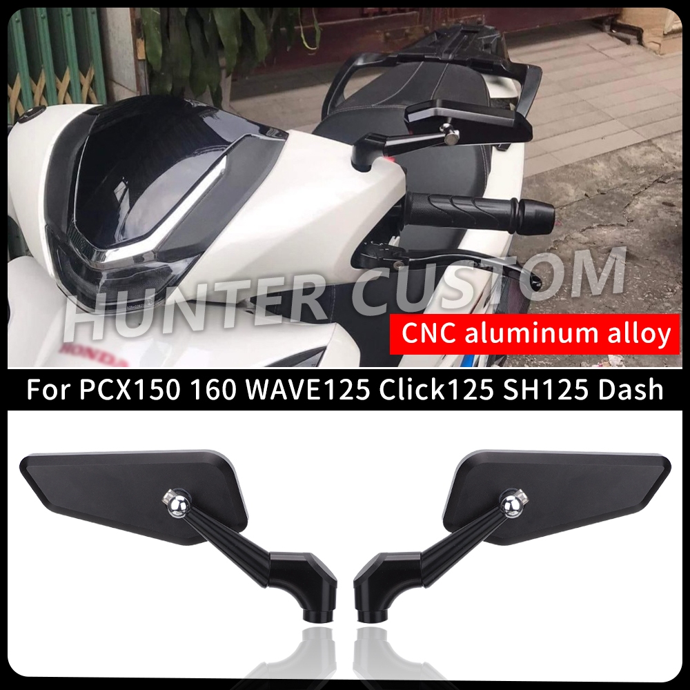 Dành Cho Xe HONDA PCX150 PCX160 ADV150 ADV160 SH125 WAVE125 LEAD125 Xe Máy CNC Nhôm Gương Chiếu Hậu 