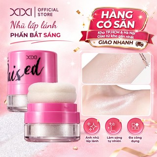 Xixi Phấn Bắt Sáng Nhũ Ánh Đổi Màu Hạt Mịn Lên Da Lấp Lánh Lâu Trôi Trang Điểm Mặt Và Cơ Thể WM006