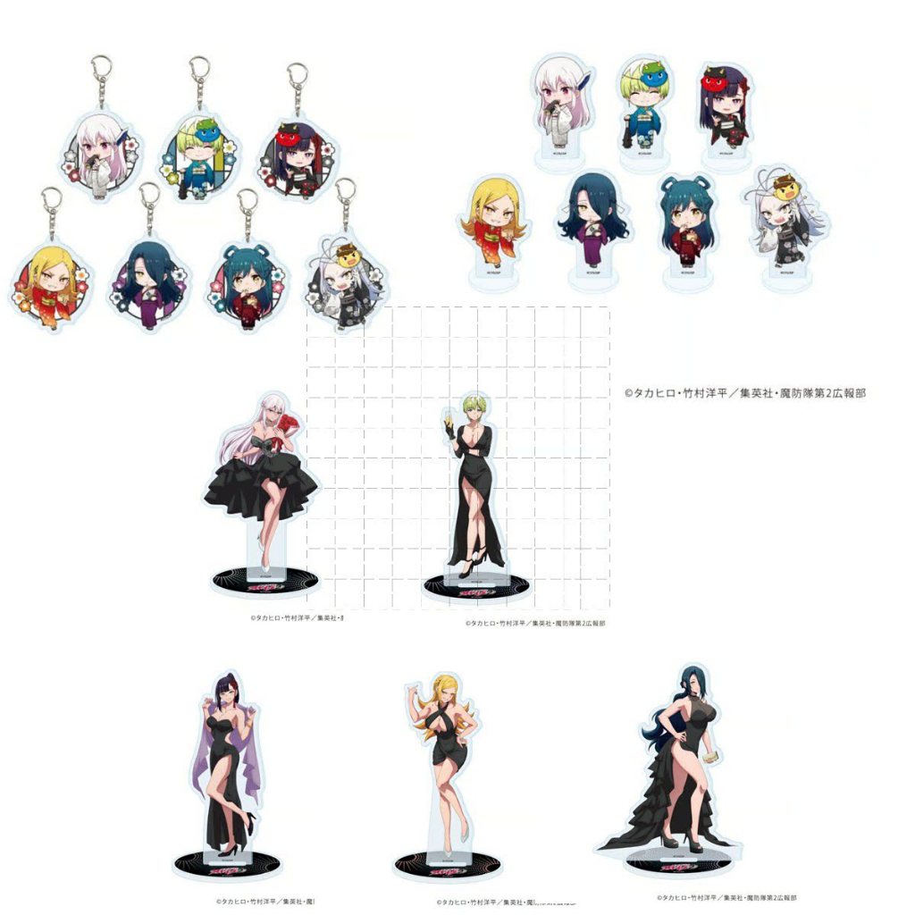 Bộ Đế Acrylic Người Lính Xích - Tenka Izumo Anime Hình Trưng Bày Bộ Sưu Tập Trang Trí Bàn Làm Việc
