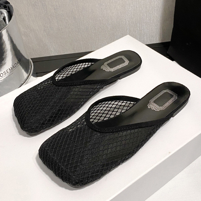 Dép 2026 Phong Cách Mới Nữ Dép Phẳng Thoải Mái Dép Nữ Dép Nữ Size 35-42