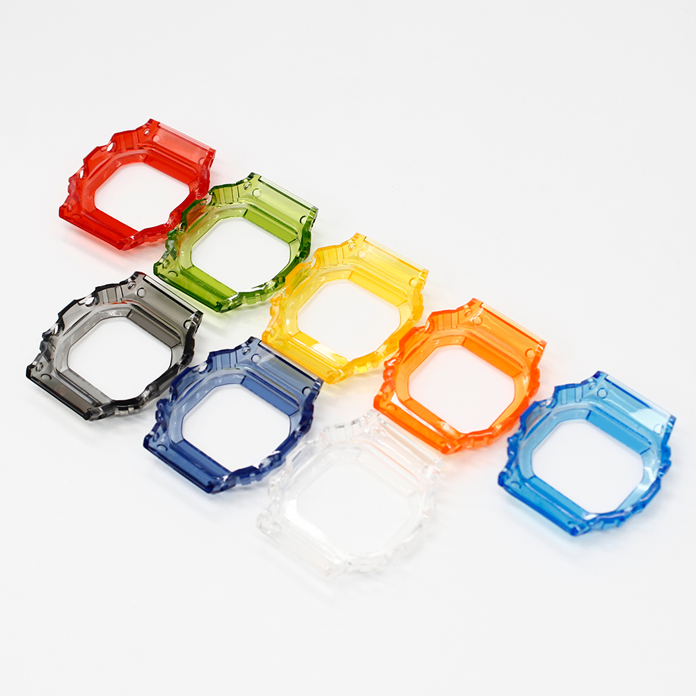 Ốp Màu Trong Suốt Cho DW5600 5000 5025 5030 / GW-B5600 / GWX-5600 Ốp Lưng Bảo Vệ Với LOGO Vỏ Phụ Kiệ