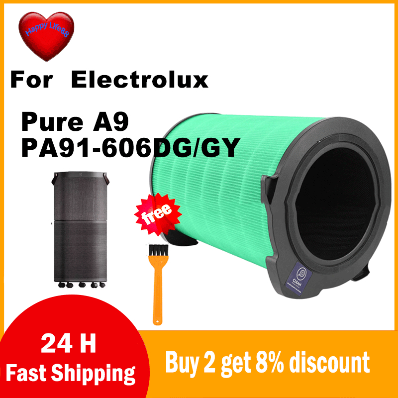 Bộ lọc thay thế tương thích Electrolux Pure A9 PA91-606DG / GY