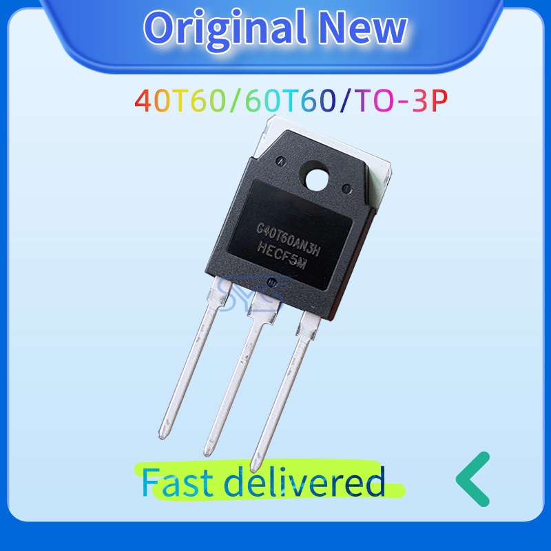 8 Chiếc 4 IGBT 40T60 TO-3P Transistor CRG40T60AN3H 40A 600V MOSFET BT40T60 G40T60AN3H Chính Hãng
