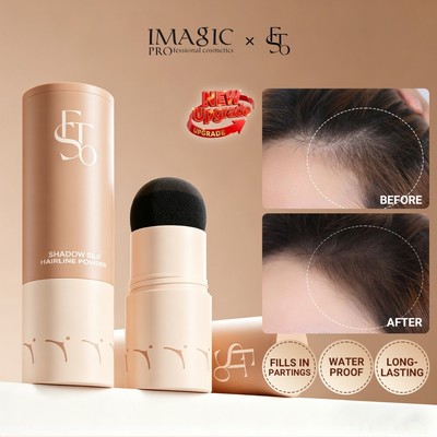 IMAGIC & FTSO Di Động Hairline Stick Tự Nhiên Đen & Nâu Chống Thấm Nước Chống Mồ Hôi Lâu Dài Dễ Dàng Trang Điểm Miếng Dán Tóc 2g
