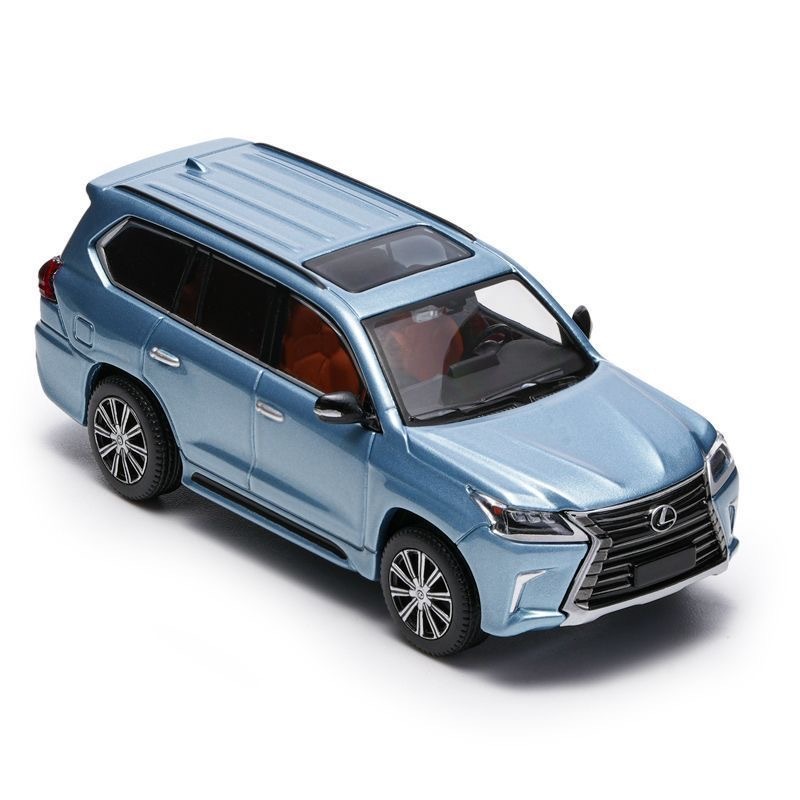Masdi 1: 64 Lexus LX570 Bộ sưu tập mô hình ô tô hợp kim SUV Đồ trang trí