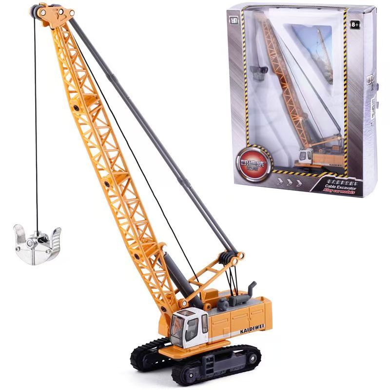 Mô hình xe cần cẩu xúc đất tỉ lệ 1 : 87