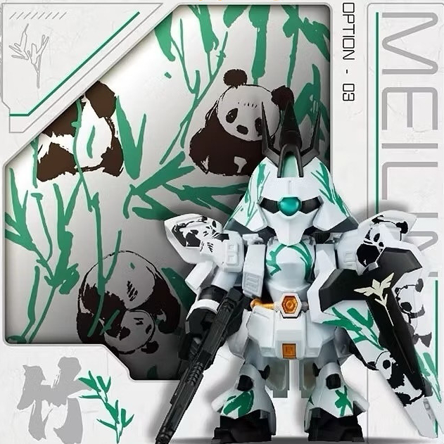 [Tùy chọn] Qmsv MINI x Sazabi Sazabi x Han Meilin MINI Gundam Hình mô hình