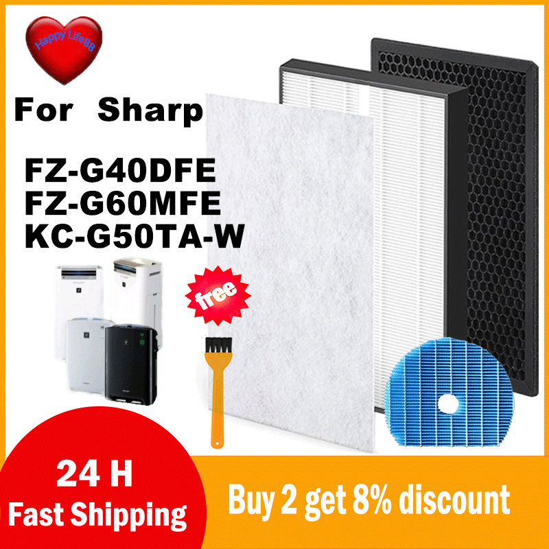 Dành Cho Sharp KC-G40TA KC-G40TA-H KC-G40TA-W KC-G50TA KC-G50TA-W FZ-G40DFE FZ-G60MFE Thay Thế Máy L