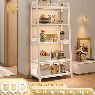 HOME FURNISHINGS 3 / 4 / 5 tầng Giá sách đa năng hình thang | Kệ trang trí bằng sắt nhập khẩu | Lưu trữ dễ dàng