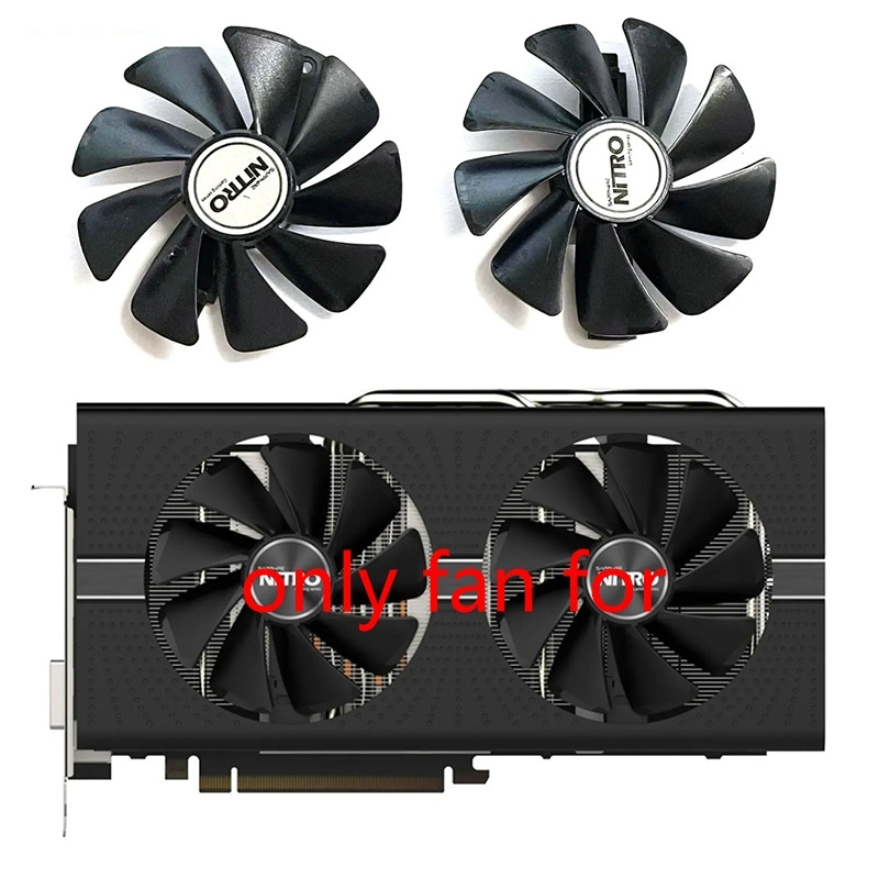 95MM CF1015H12D DC 12V 0.42A cho Sapphire Radeon RX 470 480 580 570 RX580 RX480 Card Đồ Họa Quạt RX5