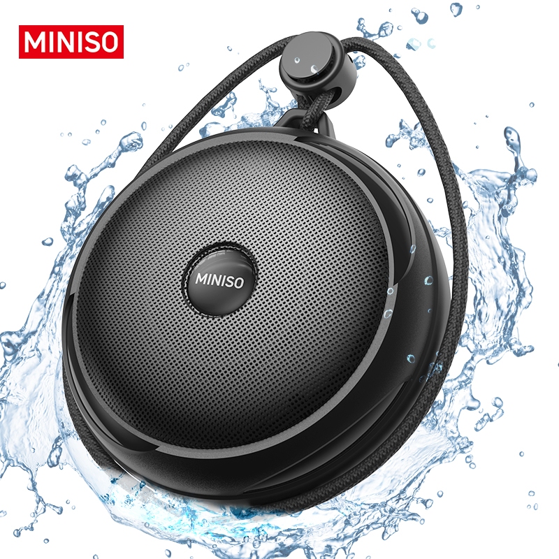 Loa Bluetooth không dây MINISO M102 Happy Vibes 360° Âm thanh vòm IPX7 chống nước - Một thiết yếu sà