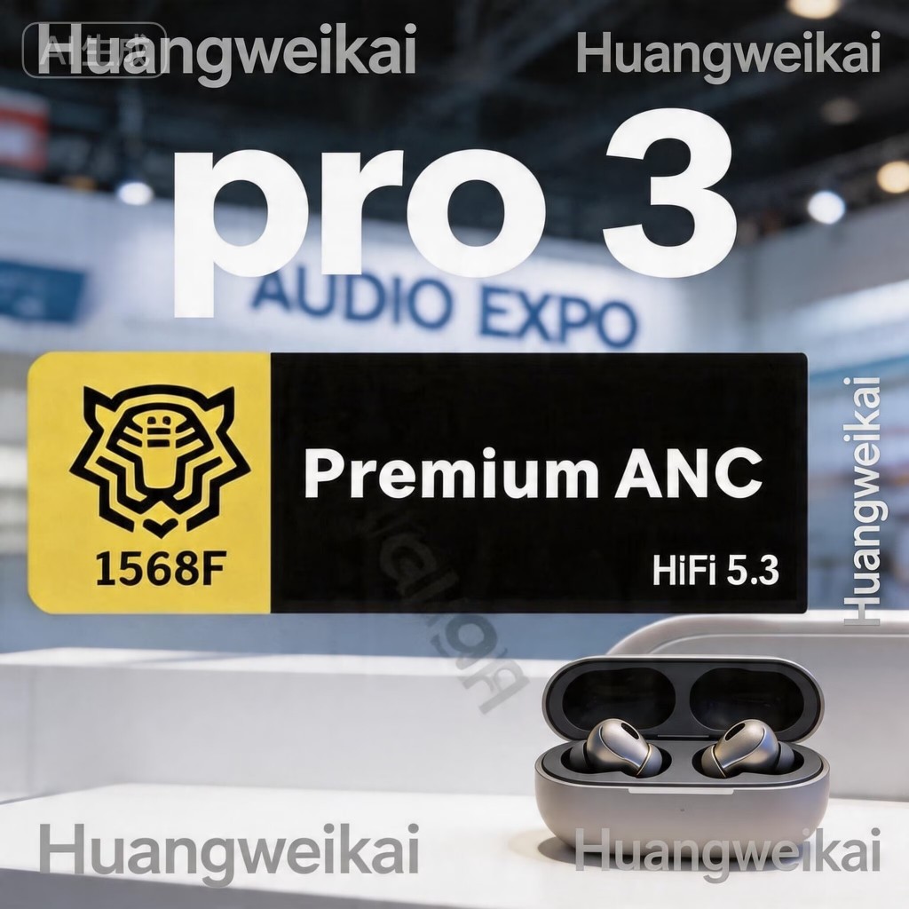2026 pro 2 【 Tiger 1568F HIFI 5.3 ANC Gen 4 real Premium 】 pro 3 Đổi tên Tai nghe Bluetooth không dâ