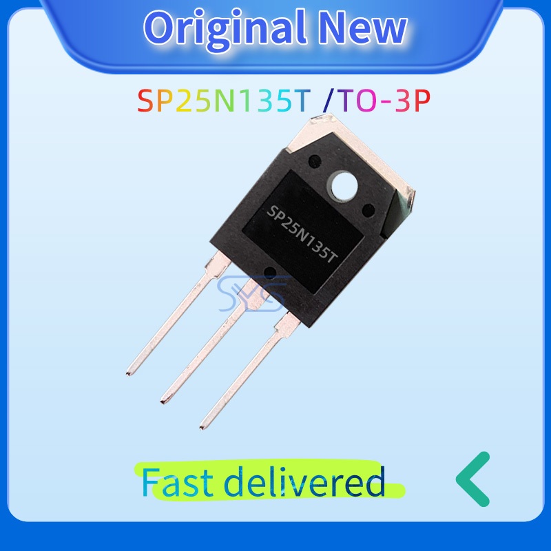 5 Chiếc SP25N135T Chính Hãng 25N135 TO-3P Nồi Cảm Ứng Công Suất Cao Thường Được Sử Dụng Ống IGBT
