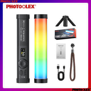 PHOTOOLEX B190S Đèn LED Ống Nam Châm RGB 36000 Màu 2500-9900K Chỉ số màu Ra≥96 Đèn nhiếp ảnh