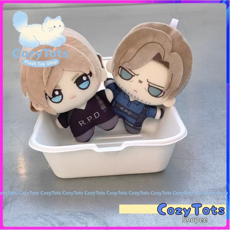 Anime Leon Scott Kennedy Sang Trọng Búp Bê Mặt Dây Chuyền Đồ Chơi 10cm Hoạt Hình Dễ Thương Mềm Leon 