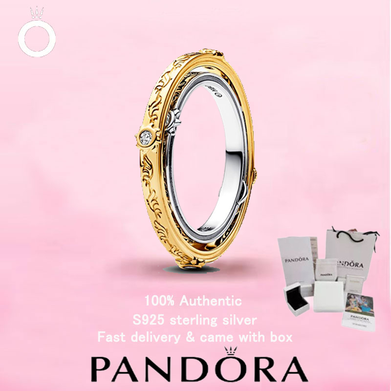 (39 100% trang sức nữ Mạ vàng Game of Thrones Spinning Astrolabe Ring