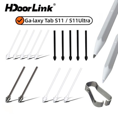 HdoorLink S11 Bút Chì Đầu Dành Cho Samsung Galaxy Tab S11 / S11 Ultra Stylus Bút Thay Thế Nibs Với Kẹp Kim Loại S10 Bút Nibs