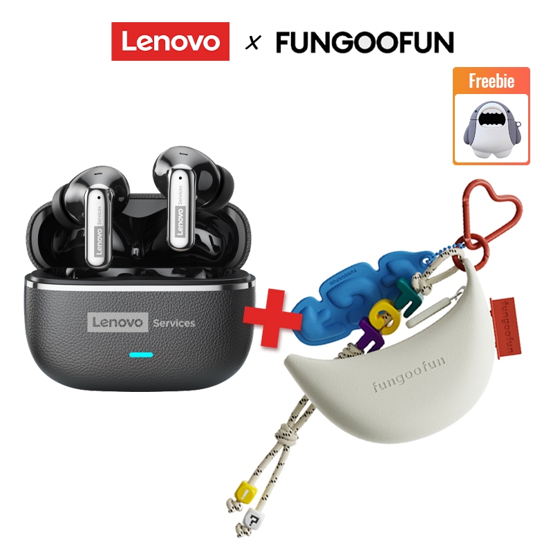 Tai nghe Bluetooth không dây Lenovo LE208 Chất lượng âm thanh HIFI Tai nghe tuổi thọ pin dài có mặt 