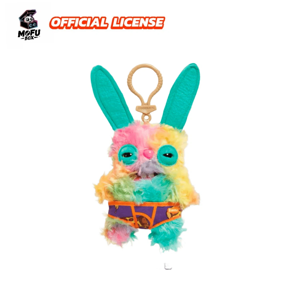 【MOFU BOX】Official Tooth Monster Plush Pendant Ugly Cute Quirky Keychain Toy Blind Box Gift