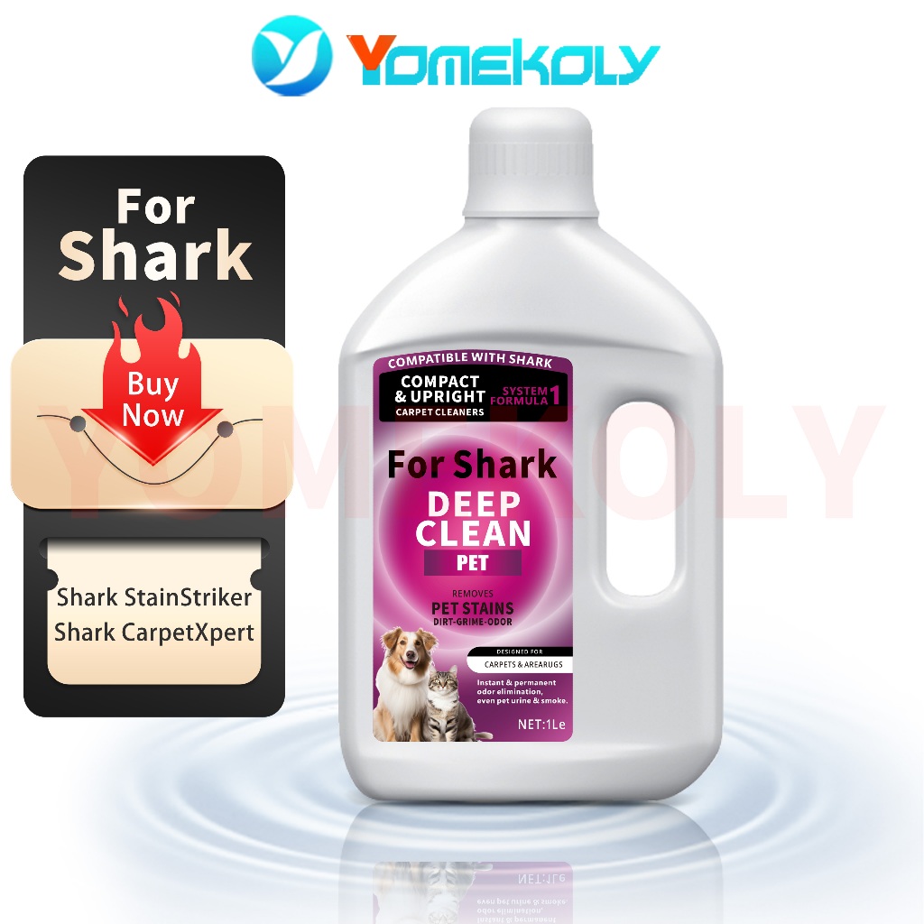 Giải pháp làm sạch thảm cho thú cưng Shark Deep Clean 1L - Tương thích với StainStriker PX200 / PX20