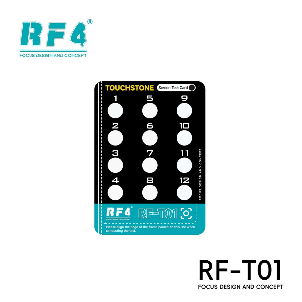 Thẻ nhận dạng màn hình RF4 RF-T01 để kiểm tra màn hình chính hãng chống tháo gỡ nhanh chóng trên tất