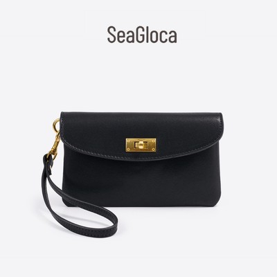SeaGloca Túi ly hợp da mềm có khóa cổ điển SeaGloca dành cho nữ 00004