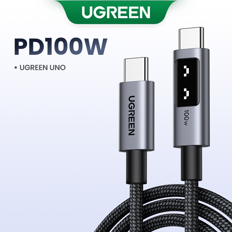 [Cho iPhone 15-17 Android Laptop] Cáp sạc nhanh UGREEN Uno 100W Type C E-Marker cho iPhone 16 17 Pro Max iPhone 15 Series Samsung S25 S26 S24 Ultra | BigBuy360 - bigbuy360.vn