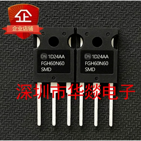 5 CÁI TO-247 FGH60N60SMD FGH40N60SMD FGH20N60SFD FGH40T65SQD FGH50N3 MOS ống hiệu ứng trường, giao h