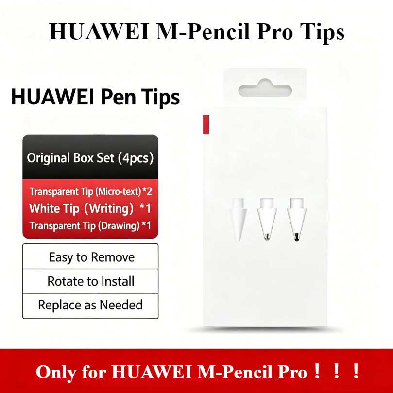Dành cho HUAWEI M-Pencil Pro Mẹo thay thế Nib (trắng * 1 + trong * 2 + đen * 1) cho M-Pencil Pro thế