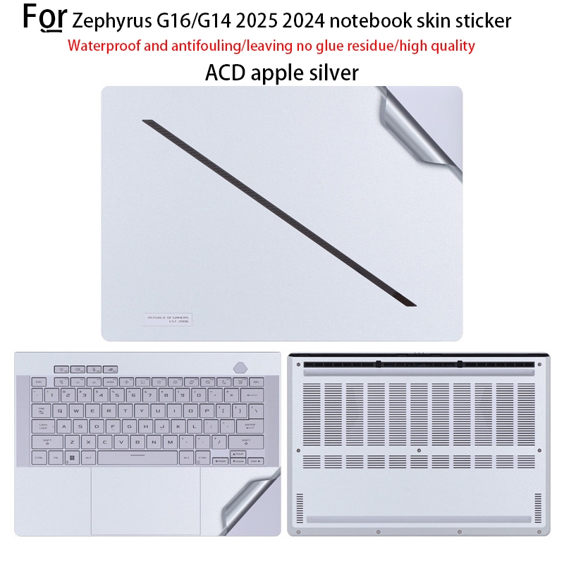 Thích hợp cho Asus ROG Zephyrus G16 Body Film GA605M Máy tính GU605C Notebook Sticker Phantom 16 Air