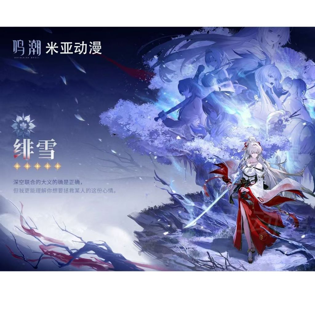 Standee Hiyuki (Wuthering Waves) – Dòng ‘Chú Giải Vũ Trụ Nhân Loại: Những Vì Sao Giao Thoa’ – Stande