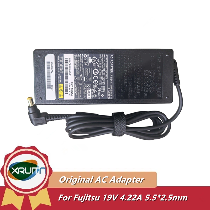 Chính Hãng 19V 4.22A 80W Laptop Nguồn Sạc ADP-80NB A ADP-80SB B Dành Cho Fujitsu FMV Lifebook AH550 