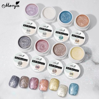Monja Lọ gel Sơn Móng Tay Kim Tuyến 5ml diy