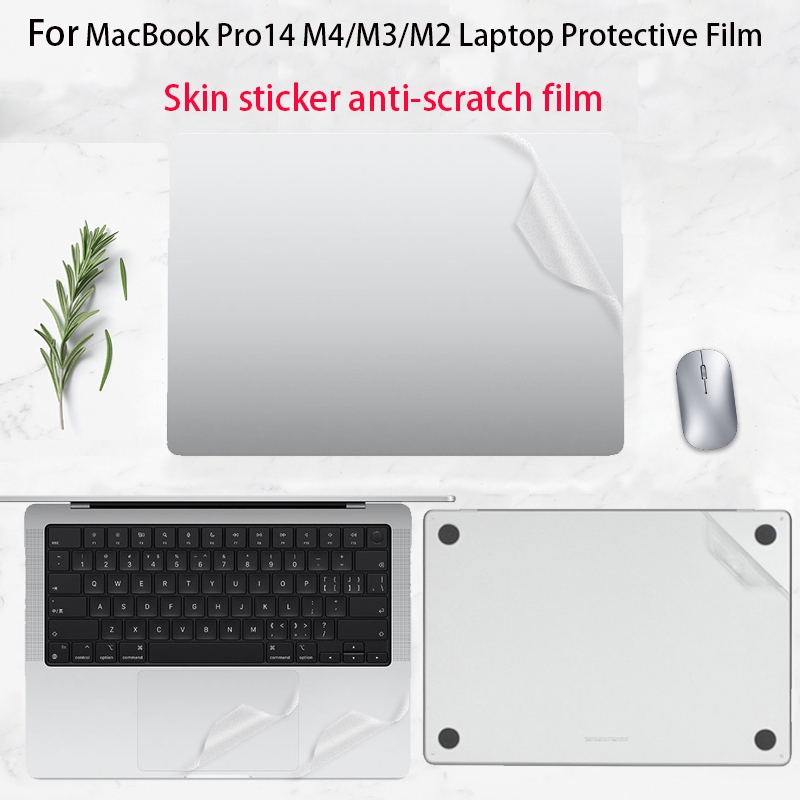 Thích hợp cho Apple Macbook Pro14 M4 / M3 Body Film A2918 Notebook Sticker A3112 Phim bảo vệ máy tín