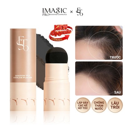 IMAGIC Hairline Stick Chống Thấm Nước & Chống Mồ Hôi Sửa Đổi Làm Đầy Đường Viền Tóc Bột Trang Điểm Tự Nhiên 2 Màu