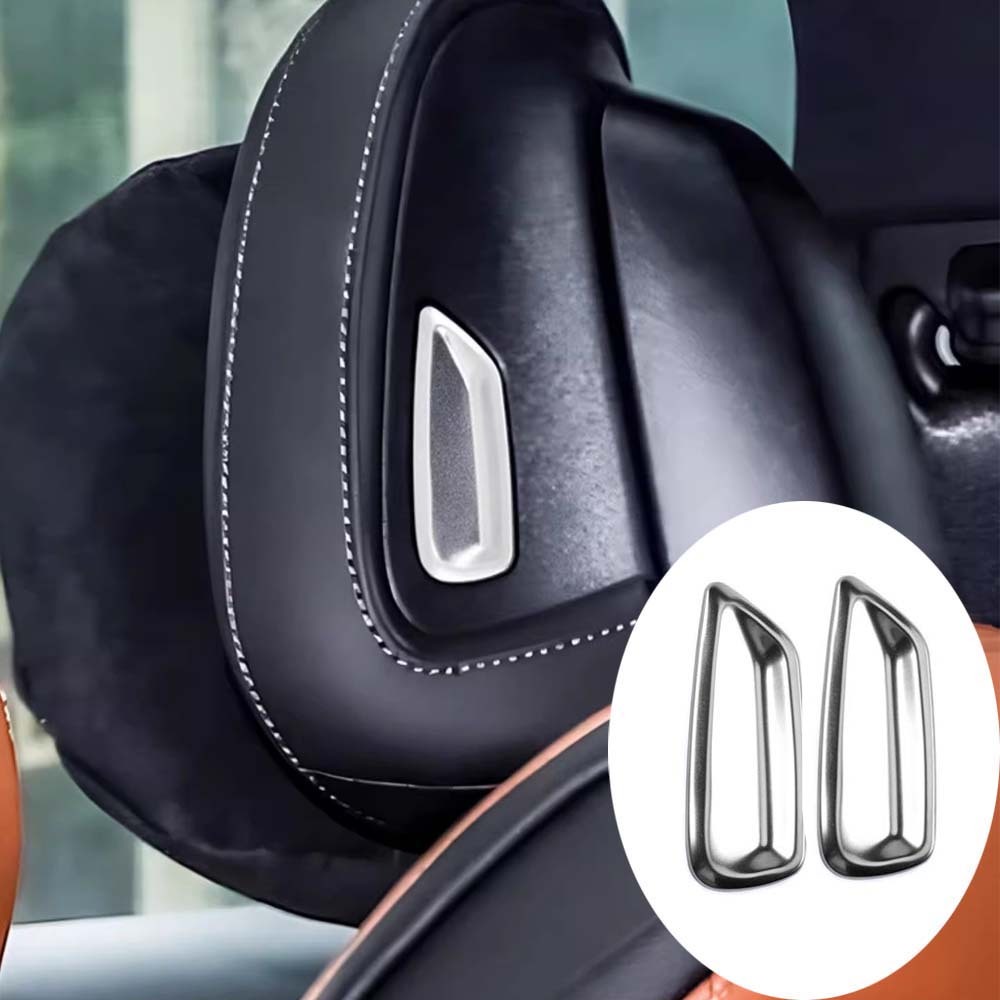Ghế Ô Tô Tựa Đầu Nút Điều Chỉnh Bao Viền Miếng Dán Phù Hợp Với Xe Mercedes Benz C GLC W206 X254 EQE 