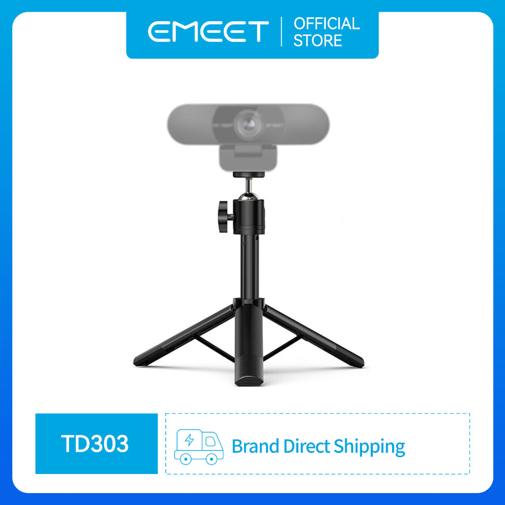 [EMEET] Chân đế máy ảnh ba chân Mini EMEET TD303 Chân máy di động chuyên nghiệp cho hầu hết các Webc