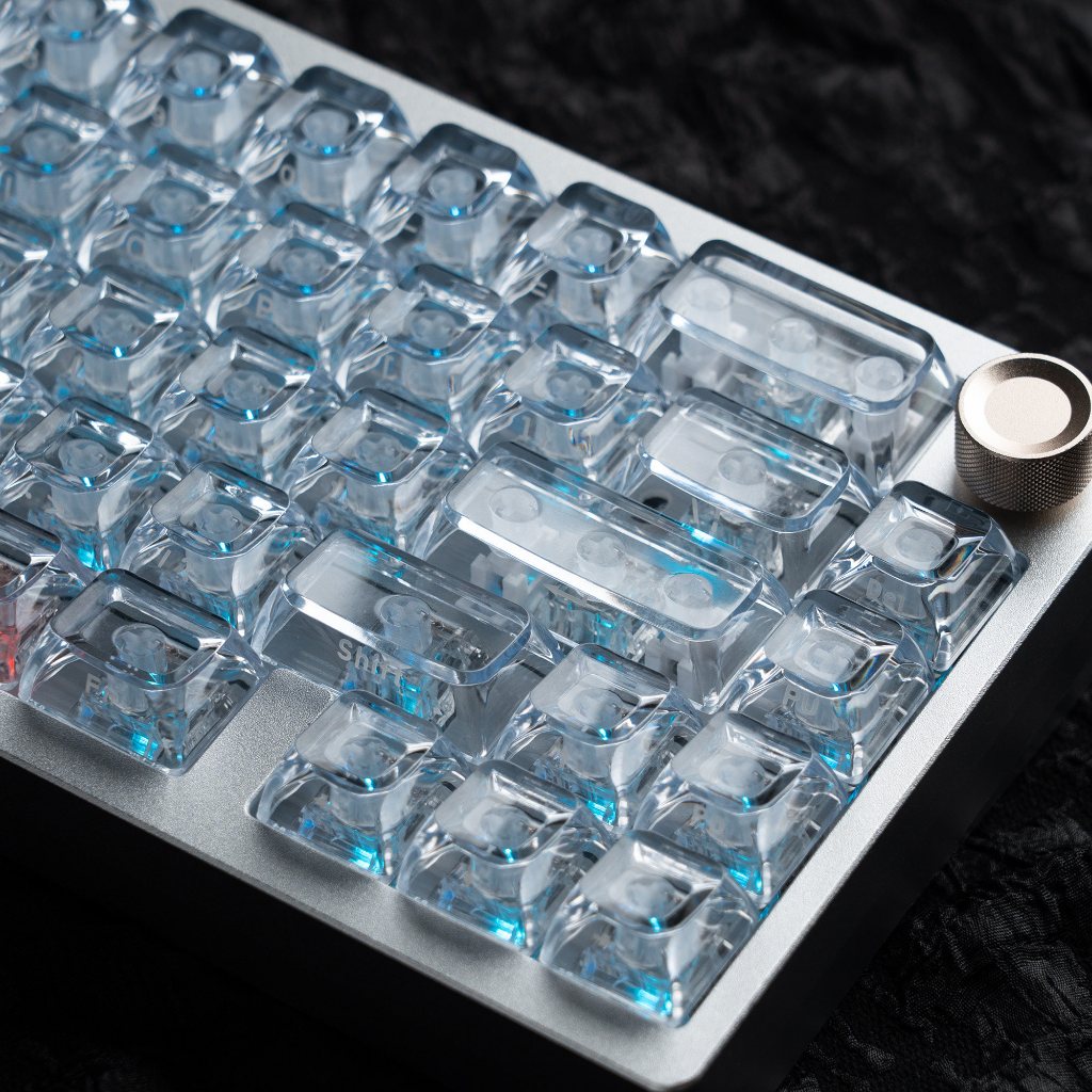 Womier 126 Phím Kim Cương Lấp Lánh RGB Tỏa Sáng Qua Keycaps ASA Profile Bộ Cá Tính Gateron / Cherry MX Bàn Phím Cơ | BigBuy360 - bigbuy360.vn
