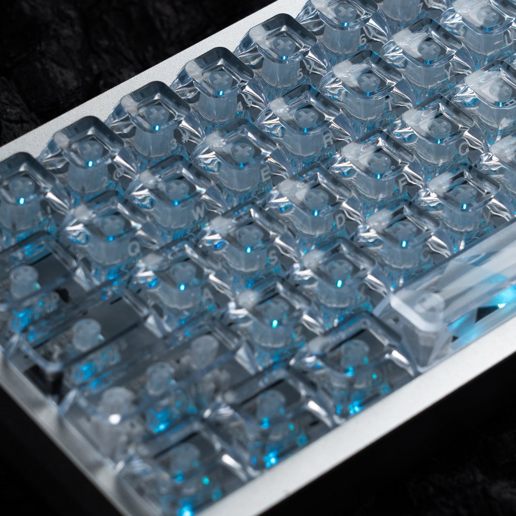 Womier 126 Phím Kim Cương Lấp Lánh RGB Tỏa Sáng Qua Keycaps ASA Profile Bộ Cá Tính Gateron / Cherry MX Bàn Phím Cơ | BigBuy360 - bigbuy360.vn