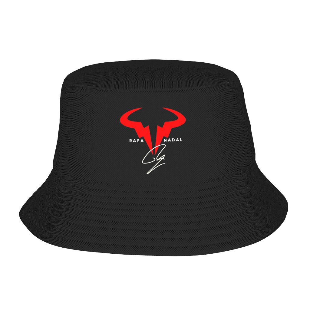 Rafa Nadal Bulls logo in chữ ký cotton ngư dân mũ quần vợt phong cách thể thao mũ chống nắng cho cả 