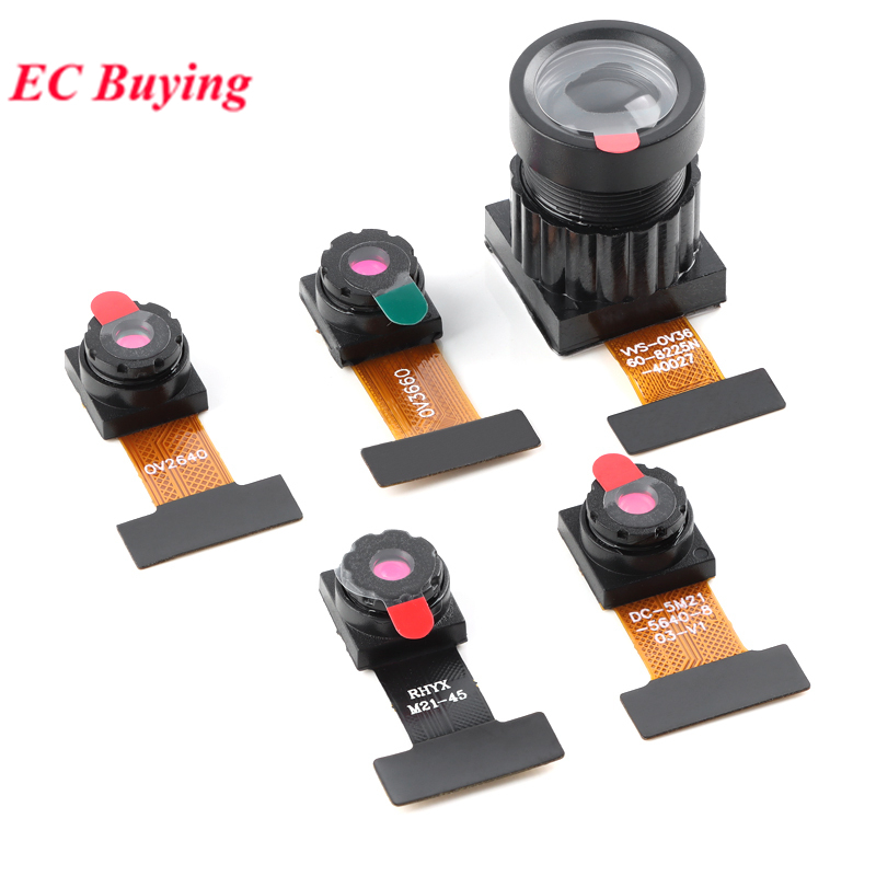 Mô-đun máy ảnh ESP32 OV2640 GC2640 OV3660 OV5640 Cảm biến hình ảnh CMOS 2 3 5 triệu Pixel Ống kính m