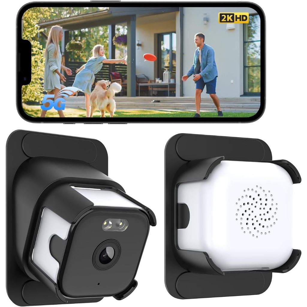 Camera cửa sổ 3MP 2K - Camera an ninh trong nhà để nhìn ra ngoài, Camera an ninh cửa sổ WiFi 2.4GHz 
