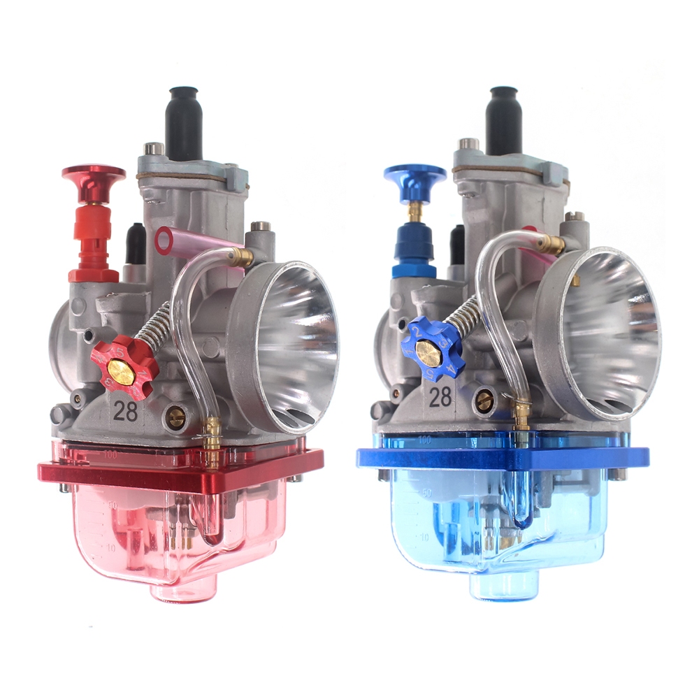 Mới pwk 24mm 28mm 34mm Bộ chế hòa khí XE MÁY RACING kr150 KARBURETOR