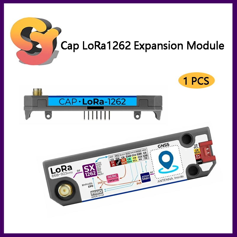 Mũ M5Stack LoRa1262 LoRa + GPS ✲ ❈ GNSS ❈ ❈ Meshtastic ❈ ❈ Meshtastic