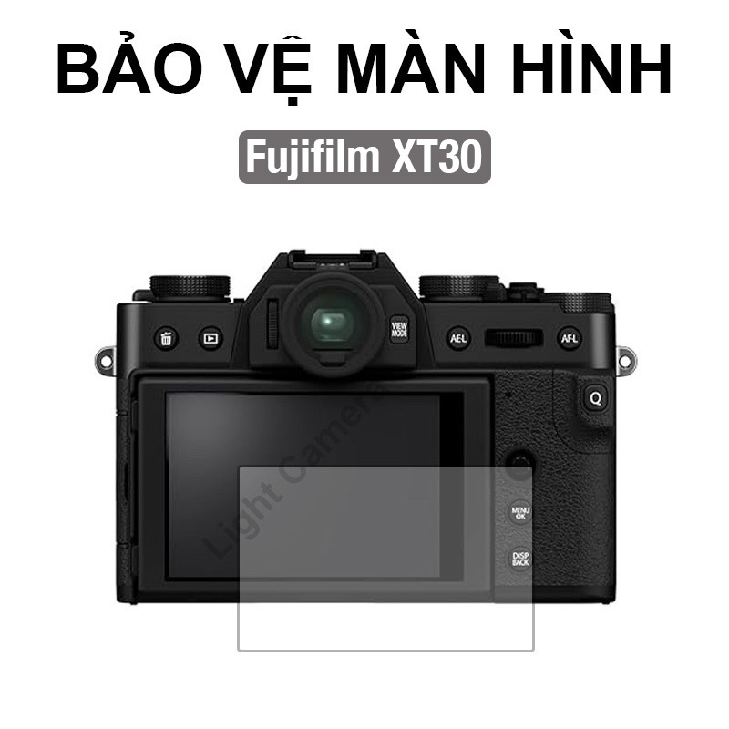 [Light Camera] kính cường lực bảo vệ màn hình cho Fujifilm XT30/XT30II FB022