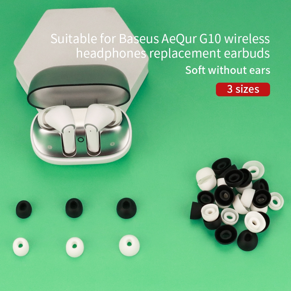 Dành cho tai nghe Baseus AeQur G10 thay thế tai nghe nhét tai loại In-ear là phích cắm tai silicon c
