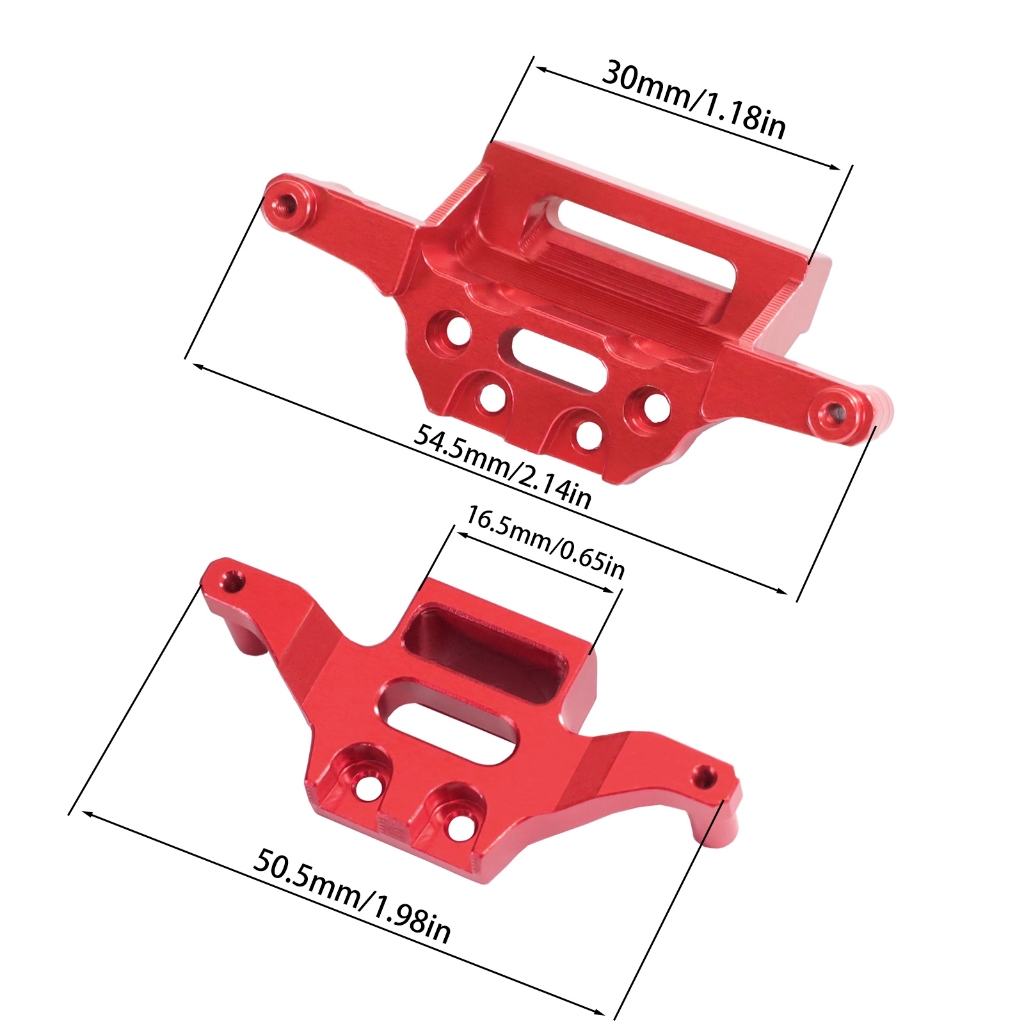 Dành Cho MJX Hyper go 1 / 20 20208 JJRC C8811 RC Xe Kim Loại Trước Tháp Sốc Nâng Cấp Phía Sau Tháp S