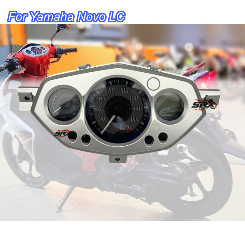 Dành cho Yamaha Nouvo 135 / LC135 / Elegance / AT135 Đồng hồ tốc độ LCD Đồng hồ đo tốc độ Máy đo tốc